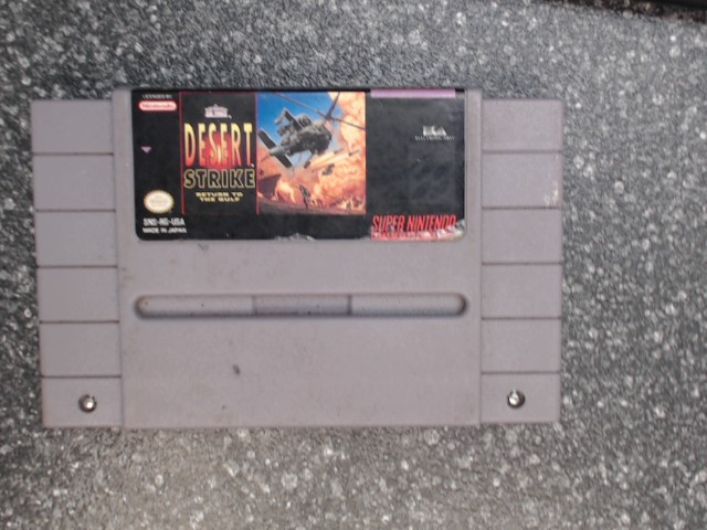 Desert strike return to the gulf