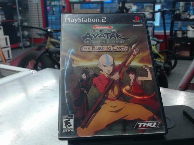 Avatar the last air bender burning earth