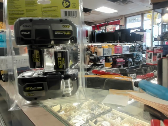 Batterie 18v 4ah lithium pack de 2