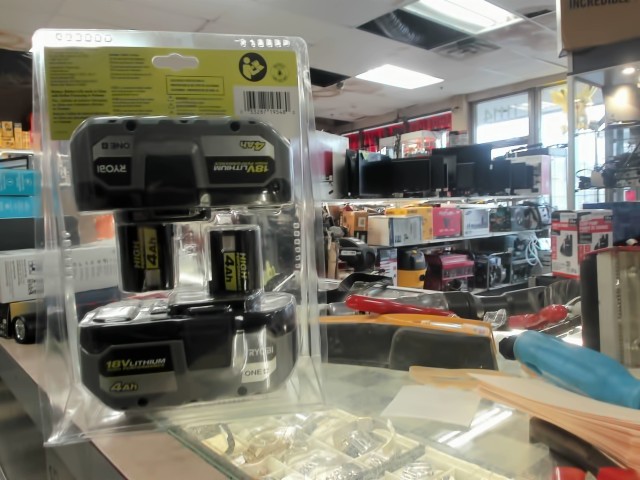 Baterrie 18v 4ah lithium pack de 2