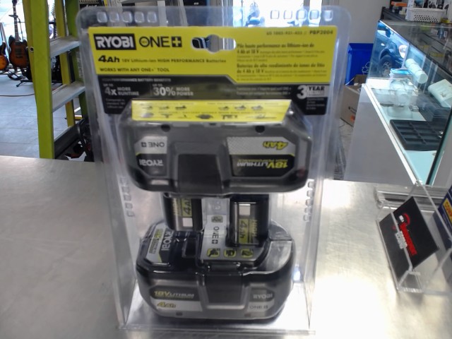 Kit 2 batt ryobi 4ah