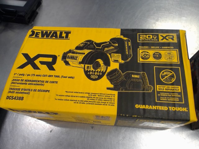 Cut-off tool dewalt neuf en boite