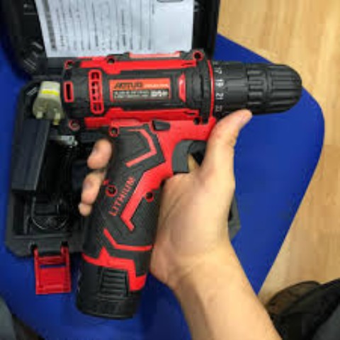 Aotuo cordless drill rouge