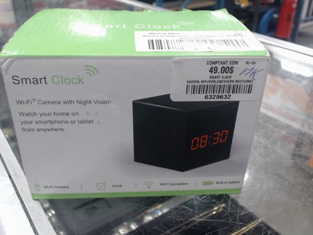 Camera wifi/horloge(vision nocturne)