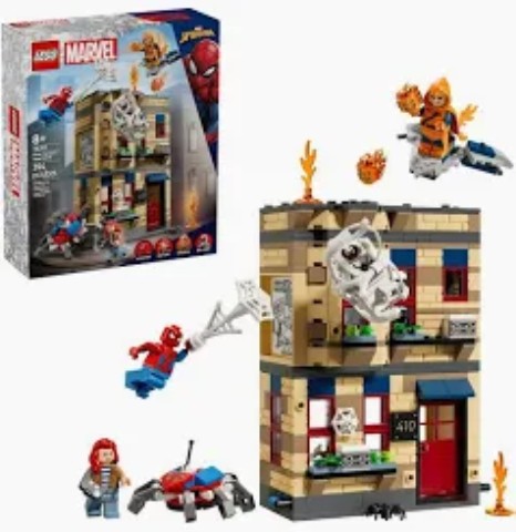 Lego marvel peter parker's apartement