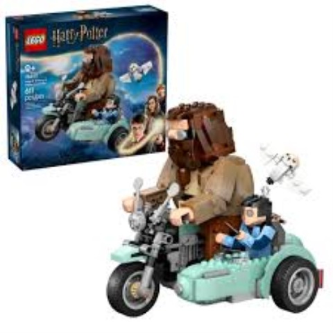Lego harry potter hagrid motorcycle ride