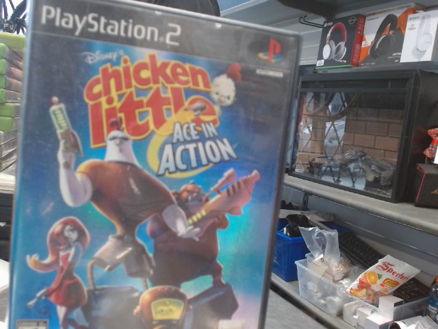 Chicken little ace in action