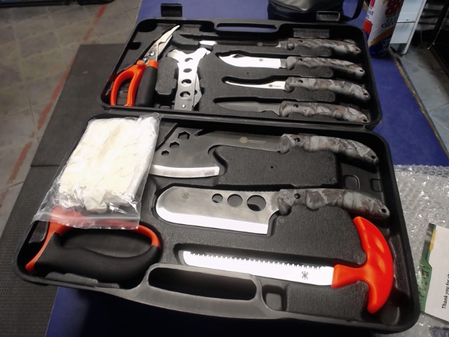 Ensemble portable de boucherie gibier