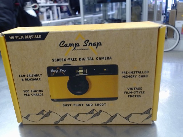 Camp snap screen free digital camera