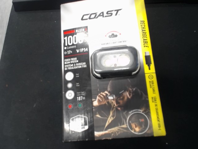 Coast rl27r 1000 lumens rechargeable
