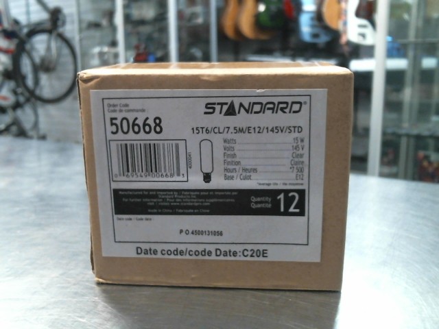 Ampoule incandescente t6 culot e12 cand�