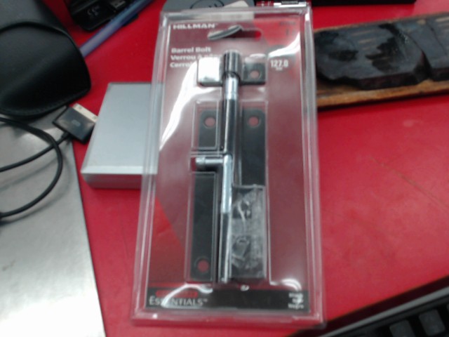 Verrou � p�ne rond barrel bolt