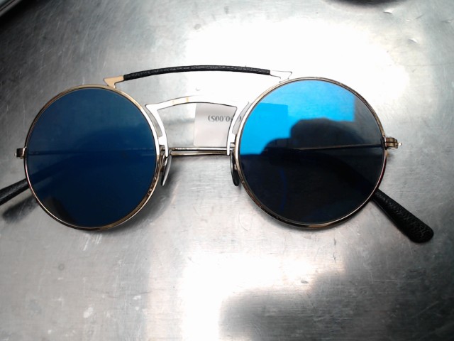 Soleil gold tone designer cuir