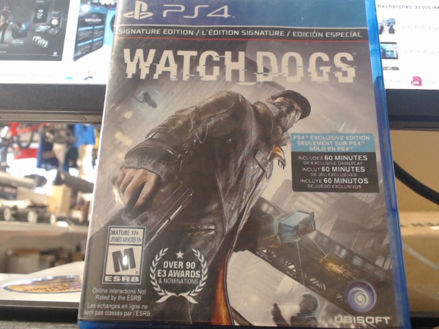 Watch dogs ps4