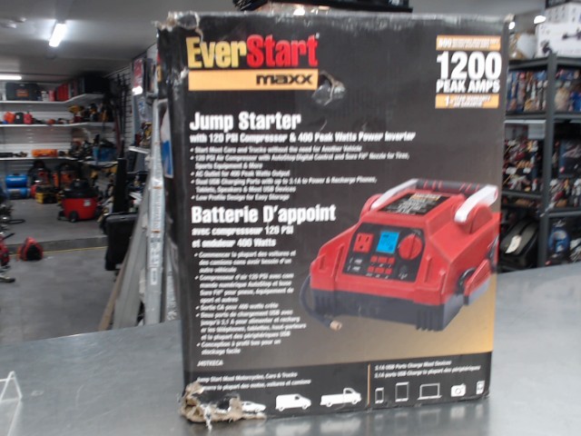 Jump starter everstart 1200peak amp
