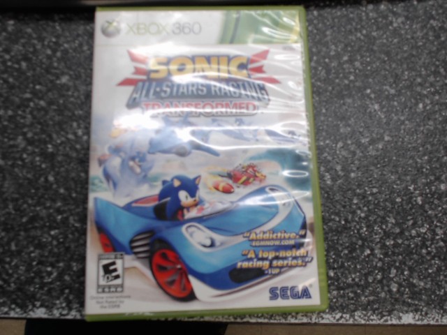 Sonic all star racing transformed