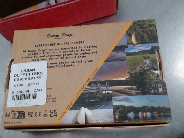 Camp snap digital camera