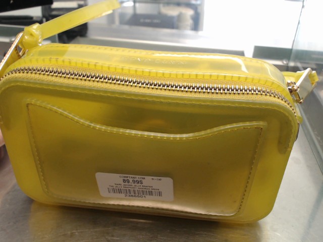 Sac a main jaune plastic