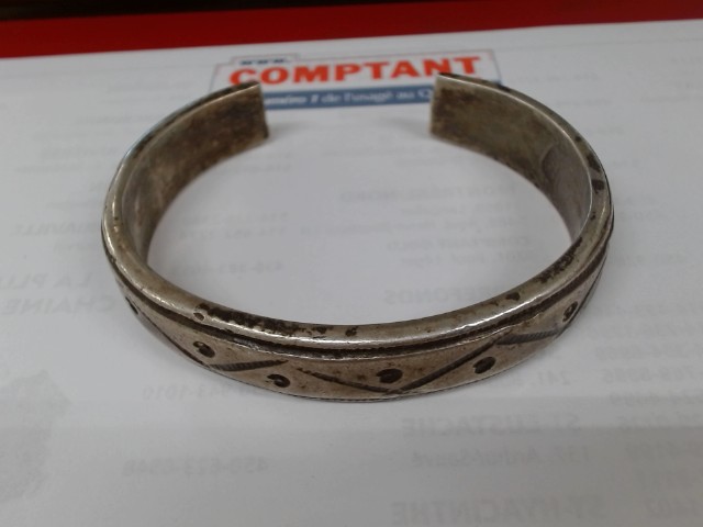 Bracelet argent massif