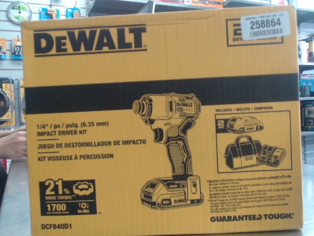 Kit vitesse a percussion dewalt new