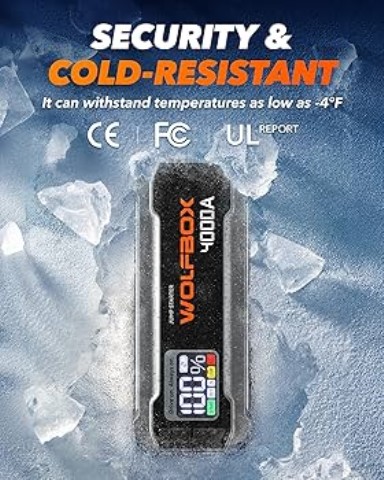 Jump starter in box 4000ah