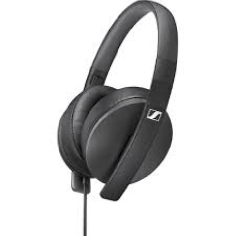 Wired headphones black