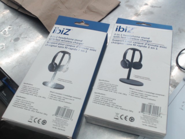 Support pour casque 2 in 1
