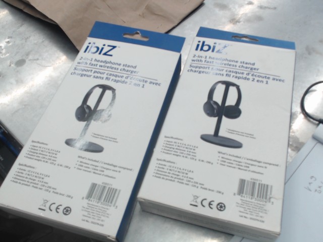 Support pour casque 2 in 1