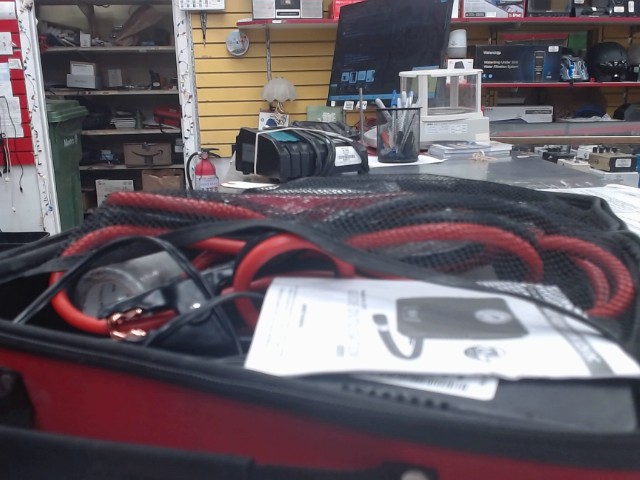 Cables a booster+compresseur