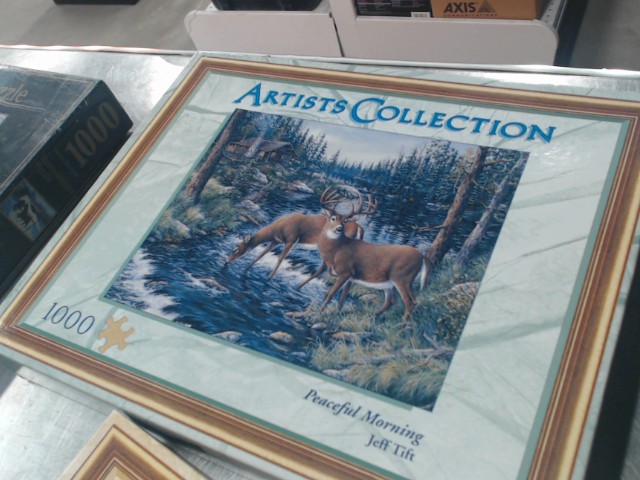 1000 pieces puzzle peacful morning