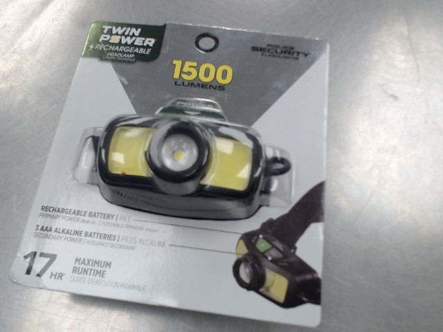 Police security 1500 lums headlamp