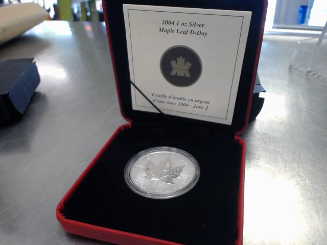 Piece d'argent 1oz 2004