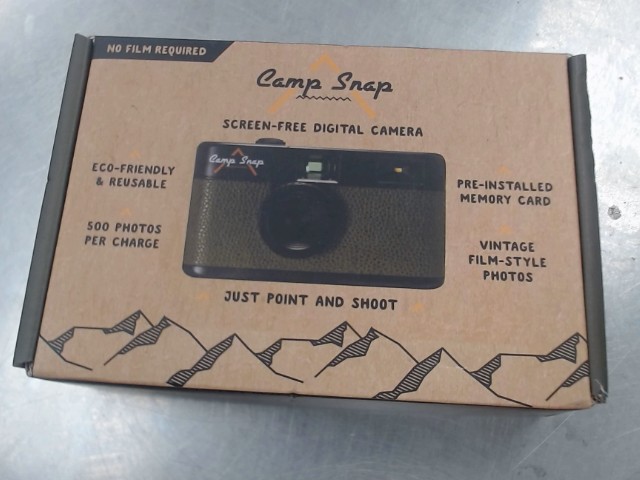 Camp snap brand new green camera