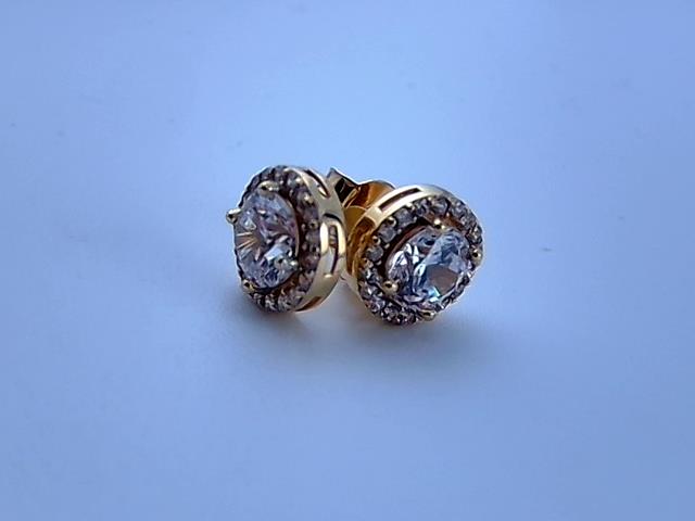 BOUCLES D OREILLES EN OR 10KT