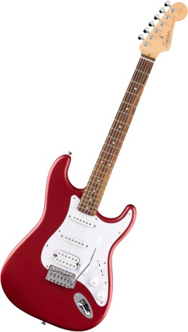 Guitare electrique rouge strat