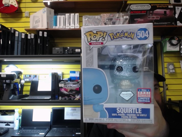 Figurine pop pokemon 504 squirtle