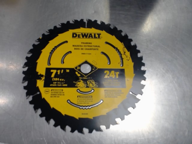 Lame scie circulaire dewalt 7-1/4