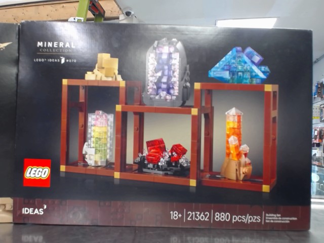 Lego mineral collection