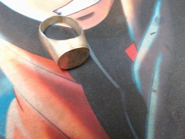 Bague en argent pure