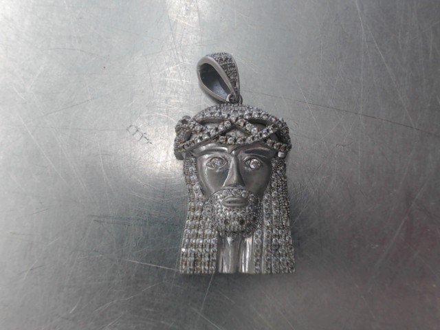 Grande bl de jesus en agent avec pierre