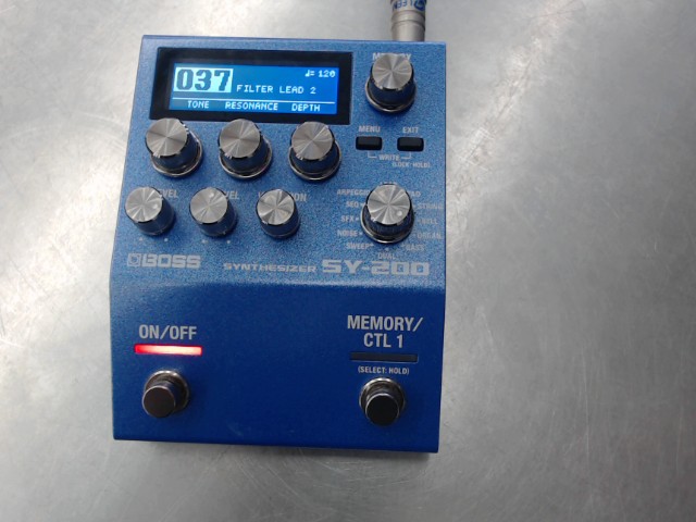 Pedal de guitare synthesizer