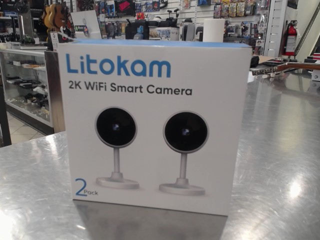 2 camera surveillance wifi 2k smart neuf