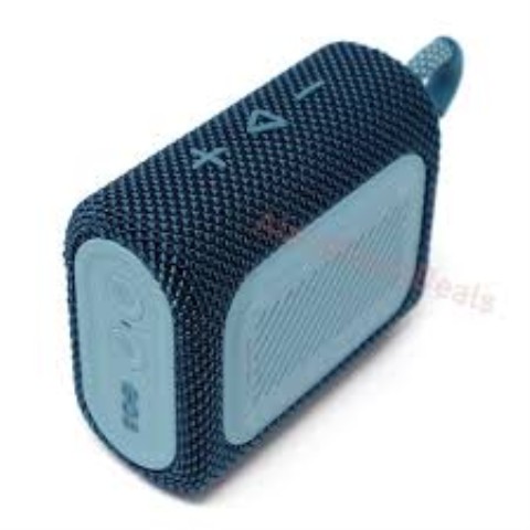 Petit speaker bleu