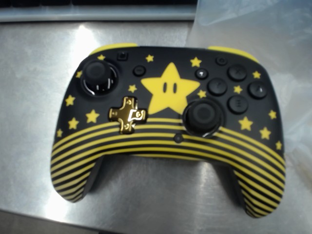 Manette switch super mario star wireless