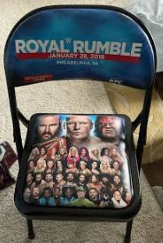Chaise wwf elimination chamber ctr bell