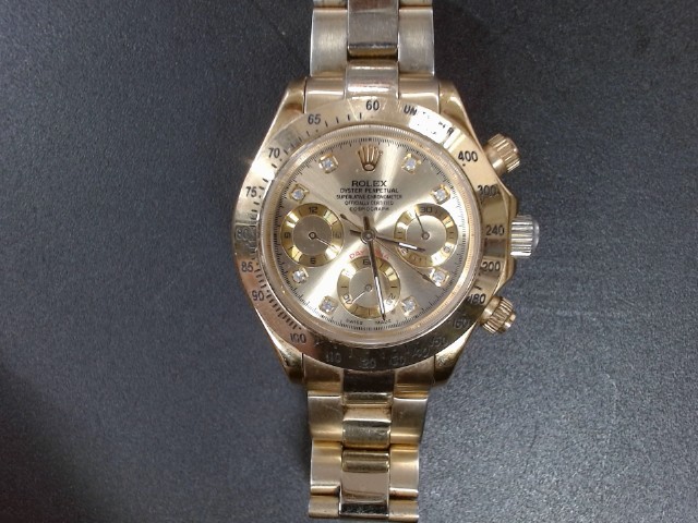 Fake rolex oyster perpetual gold