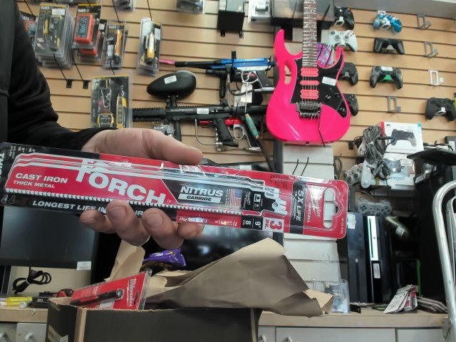 9in cast iron sazall blade nitrus carb