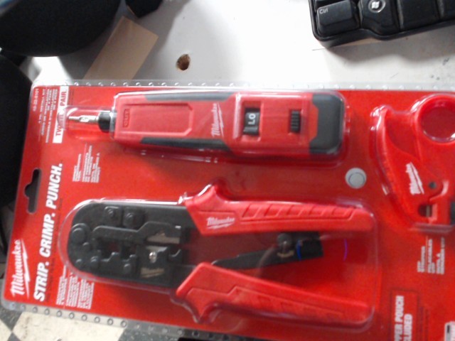 Strip, crimp, punch kit 4pc