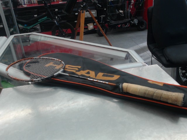 Raquette badminton 6000 tour avec case