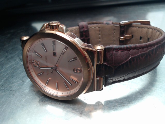 Montre michael kors rose gold cuir